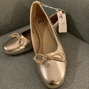 GAP Gold Ballet Flats Size 7